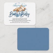 Sleepy Teddy Bear Nuages Livres Pour Baby shower