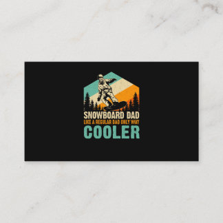 Carte D'accompagnement snowboard_dad_like_a_normal_dad_only_way_glacière