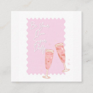Carte D'accompagnement Soyez votre propre Sugar Daddy