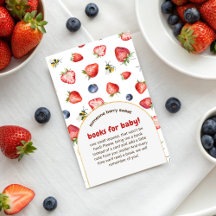 Summer Berry Sweet Baby shower Livres Pour Bébé