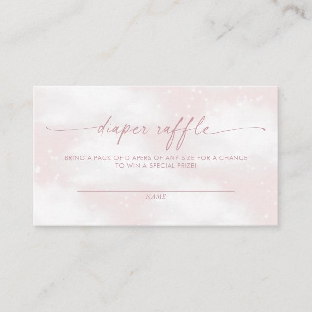 Carte D'accompagnement Sur le nuage neuf nuages Dreamy Rupture de couche  (Devant)