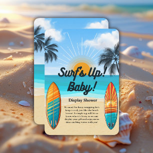 Carte D'accompagnement Surf bébé - Baby shower