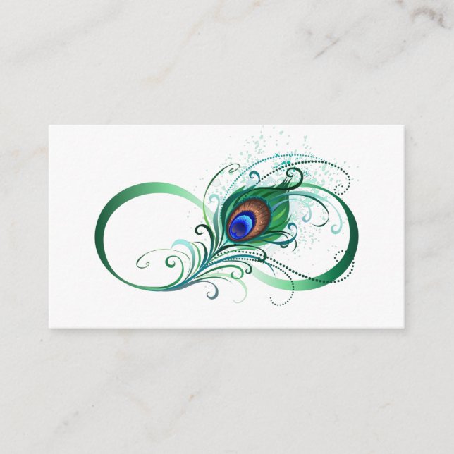 Carte D'accompagnement Symbole de l'Infinity (Devant)