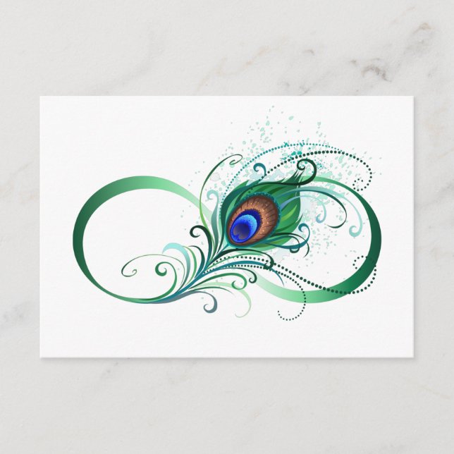 Carte D'accompagnement Symbole de l'Infinity (Devant)