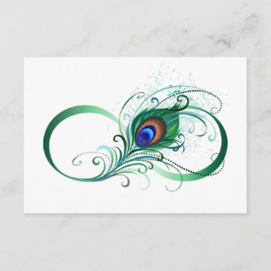 Carte D'accompagnement Symbole de l'Infinity