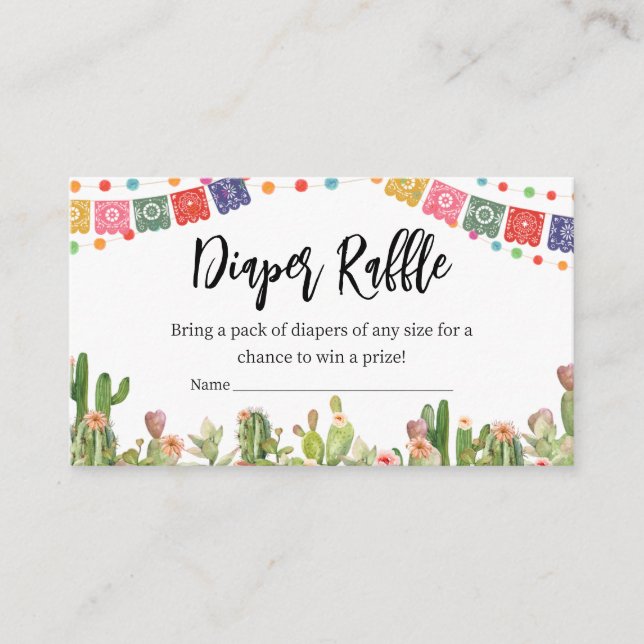 Carte D'accompagnement Taco à propos d'une fête de bébé Fête prénatale de (Devant)