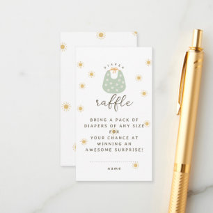 Carte D'accompagnement Tenue Boho Soleil Bavoir Garçon Baby Shower Jeu de