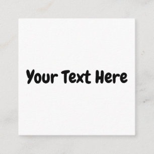 Carte D'accompagnement Texte personnalisé