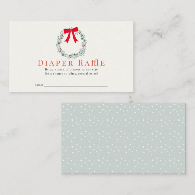 Carte D'accompagnement Ticket de Baby shower de semelle de jour férié (Devant / Derrière)
