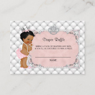 Carte D'accompagnement Ticket de carreaux de glam Princess Ethnic