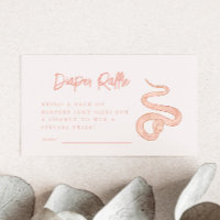 Ticket de rabat de la couche de serpent rose