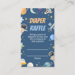 Carte D'accompagnement Ticket de tombola de couche pour garçon de Houston