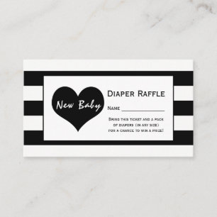 Carte D'accompagnement Ticket moderne chic Baby shower rabat
