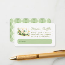 Tirage au sort de couche bébé Shower de bébé 'Un p