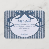 Tirage au sort de couche pour bébé en jean bleu Co
