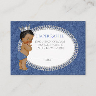 Carte D'accompagnement Tirage au sort de couches African American Denim &