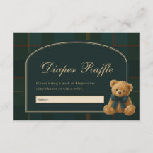 Tirage au sort de couches pour ours en peluche à c