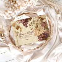 Tirage au sort de langes floraux de raisin de vign