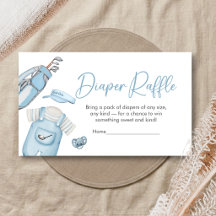 Tirage de couche Golf Little Putter Baby Shower