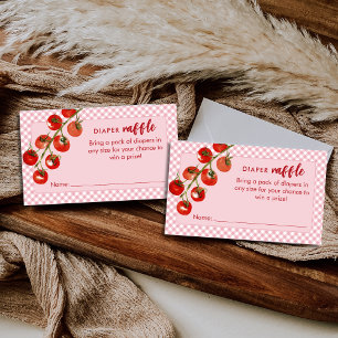 Carte D'accompagnement Tirage de couche pour bébé Little Meatball Rose Fê