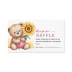 Tirage de couche rose ours soleil bébé Shower