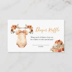 Carte D'accompagnement Tomber Dans L'Amour Baby shower Floral Déchets Raf