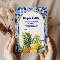 tomettes italiennes citron baby shower diapper raf