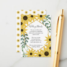 Tournesol Eucalyptus Aquarelle Jaune Floral