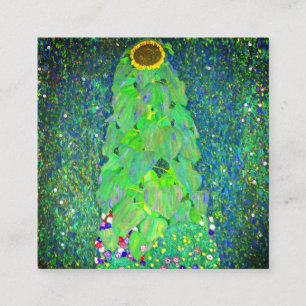 Carte D'accompagnement Tournesol Gustav Klimt