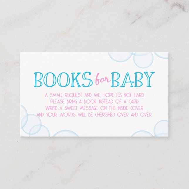 Carte D'accompagnement Twin Girl Rubber Duck Livres pour Baby Insert Cart (Devant)