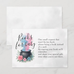 Carte D'accompagnement Un bébé brasse des livres d'Halloween pour bébé