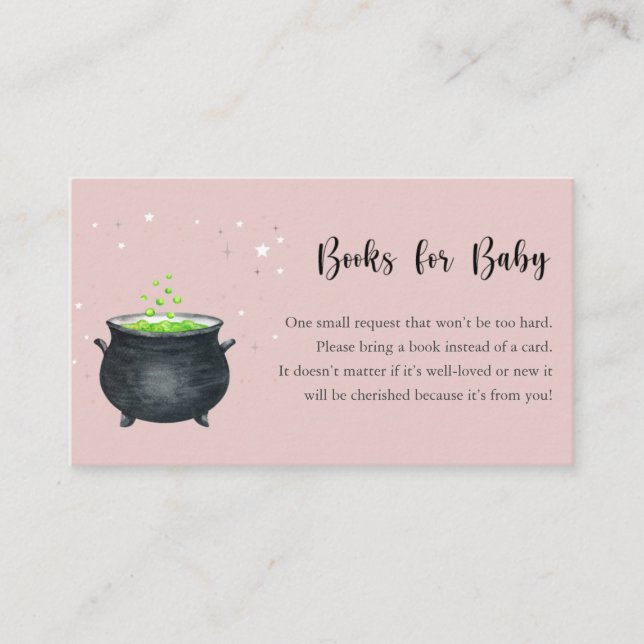 Carte D'accompagnement Un bébé brasse un Baby shower d'Halloween (Devant)