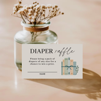 Carte D'accompagnement Un Nouveau Chapitre Commence Le Baby shower Déchet