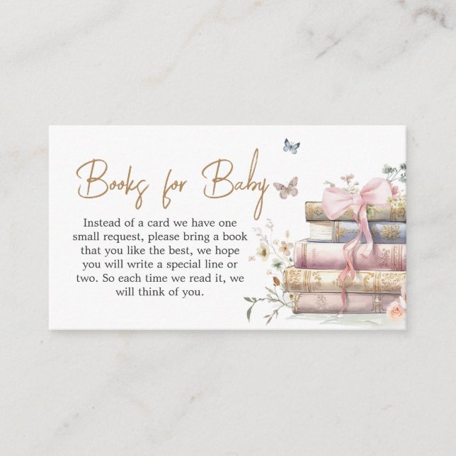 Carte D'accompagnement Un nouveau chapitre commence livre de contes pour  (Devant)