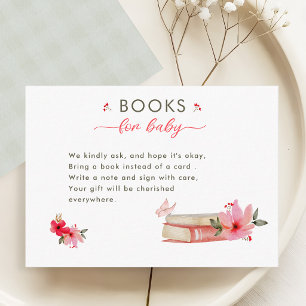 Carte D'accompagnement Un nouveau chapitre commence livre de fleurs pour