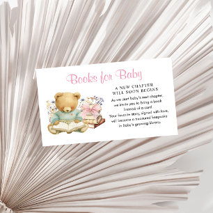Carte D'accompagnement Un nouveau chapitre commence Livres pour bébé