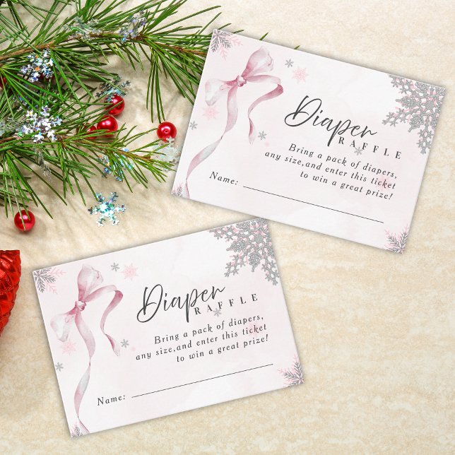 Carte D'accompagnement Un petit Baby shower de Parties scintillant de bou (Créateur téléchargé)