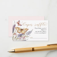 Un petit Baby shower papillon Déchets