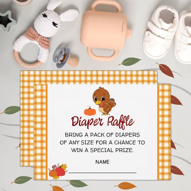 Carte D'accompagnement Un Petit Beau Raffle De Déchets De Baby shower De  (Créateur téléchargé)