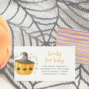 Carte D'accompagnement Un Petit Livre Cute Halloween Livres Pour Bébé