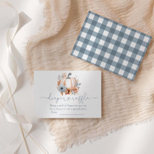 Carte D'accompagnement Un Petit Raffin De Chute Citrouille