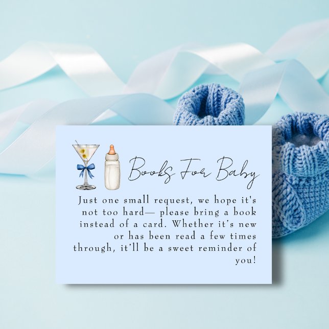 Carte D'accompagnement Un Tini Est En Chemin Livres Pour Baby shower (Créateur téléchargé)