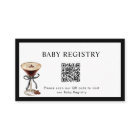 Un Tini One est en route Baby Shower QR code 