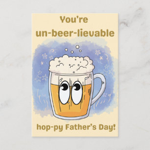 Carte D'accompagnement unbeer-lievable - Limited Fête des pères Edition
