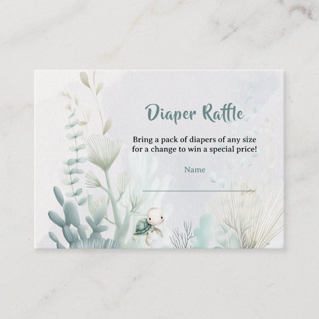 Carte D'accompagnement Undersea Enclosure Card (Devant)