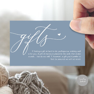 Carte D'accompagnement Une note sur les cadeaux, les cadeaux de lune de m