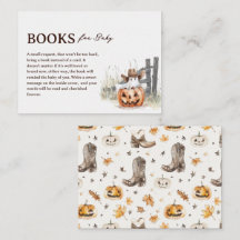 Une petite Boo' Livres Western Halloween pour bébé