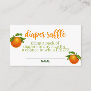 Carte D'accompagnement Une petite croûte est sur le chemin Diaper Raffle