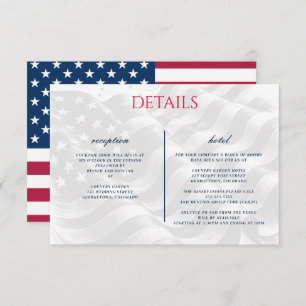 Carte D'accompagnement USA Couple