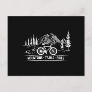 Carte D'accompagnement Vélos Mountain Trail - Vélo cycliste Rider